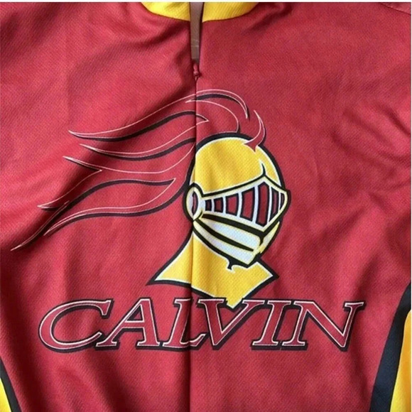Men's Cycling Shirt | Cycling | Cyclist Shirt | Calvin College | Cycling | Bike - Picture 8 of 13